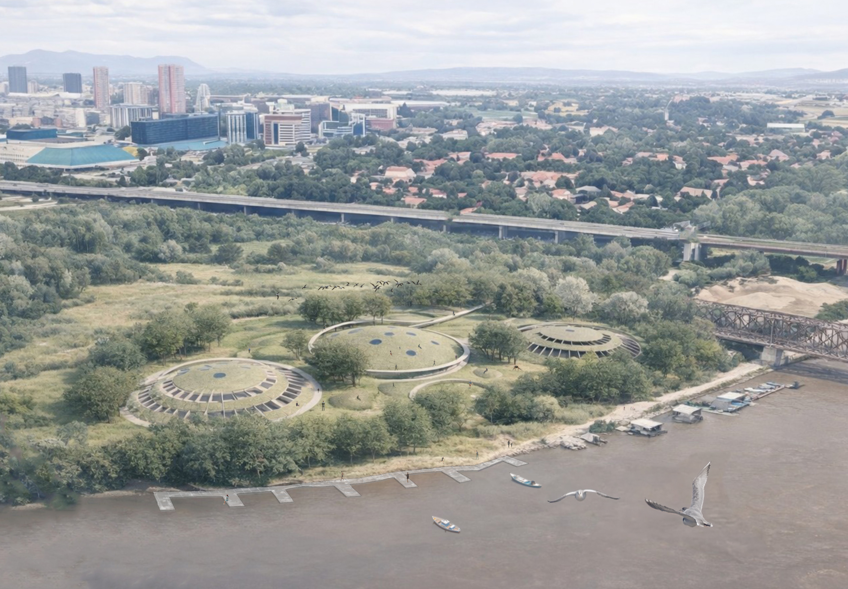 学生賞作品：Weaving the Confluence | Saint-Gobain